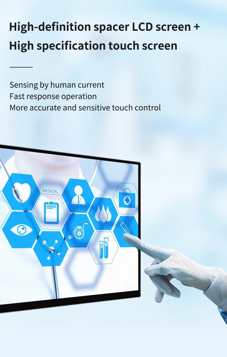 Weichensi 4K OLED Monitor - 1ms Response Time & Touch Screen