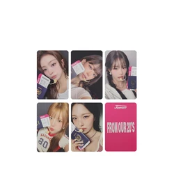 5Pcs/Set Kpop Fromis_9 FROM OUR 20'S New Album Lucky MS SW Ver