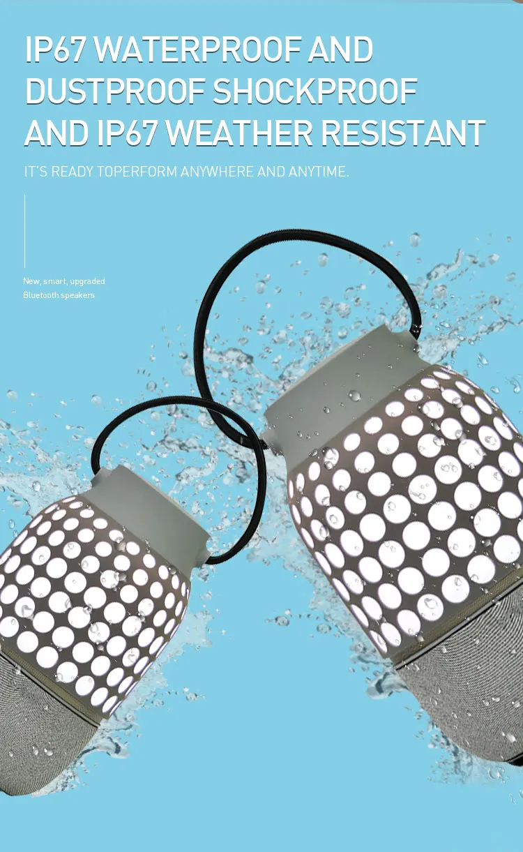 Factory Sale Good Quality Mini Bluetooth Speaker Waterproof Outdoor speaker with microphone - ANKUX.COM