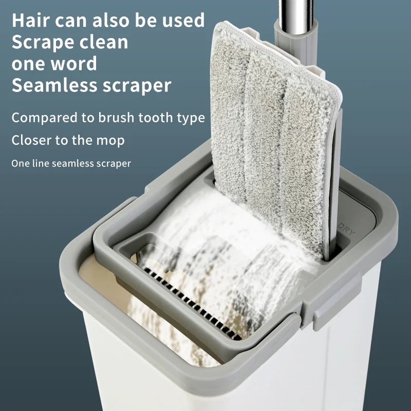 360 Вращающийся самоочиститель пола набор ковшей для швабры Волшебная промышленность легкий коврик воды съемная плоская Швабра домашней уборки