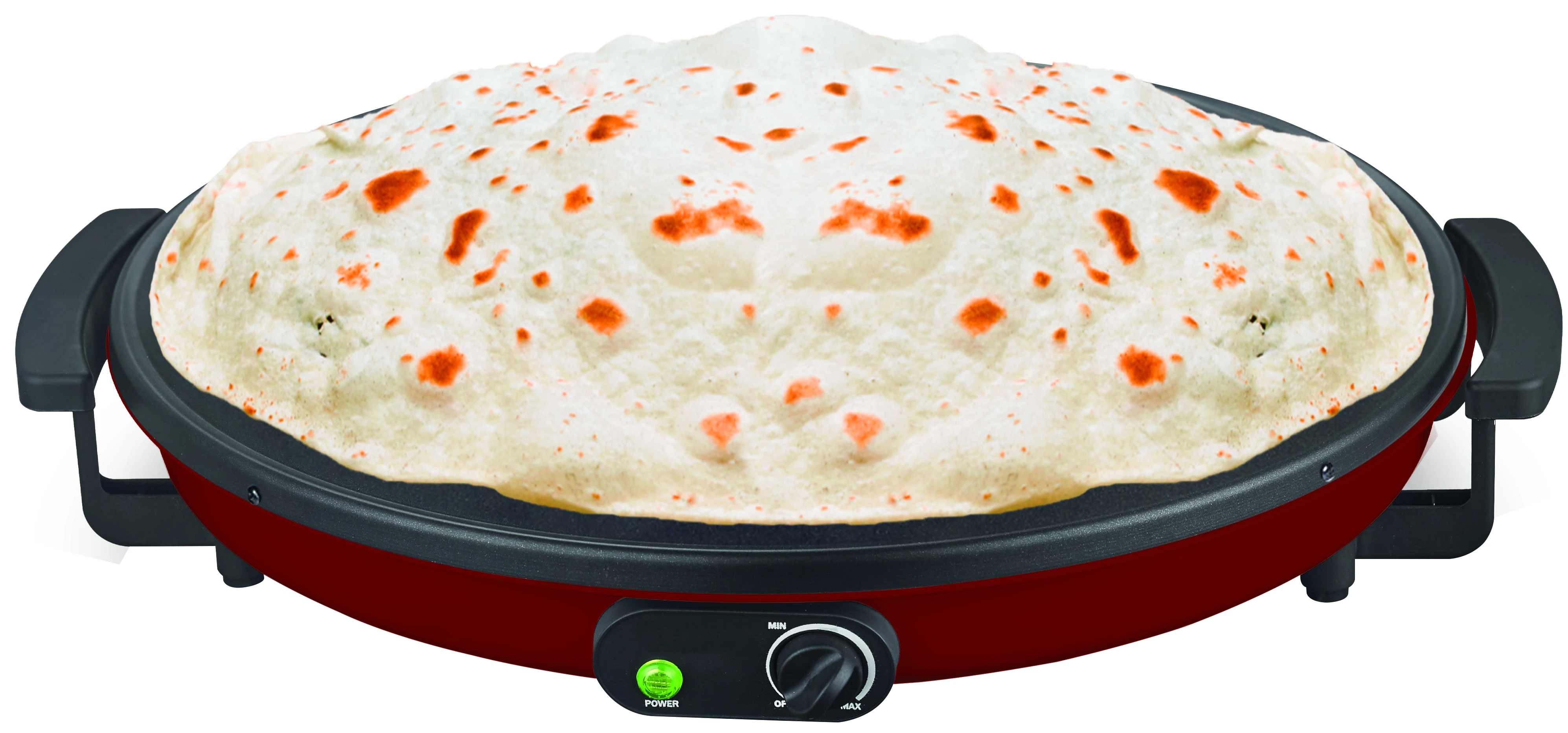Electric Arabic Persian Pita Bread Maker 11.5 Non Stick Toaster Saj  Tortilla Pan