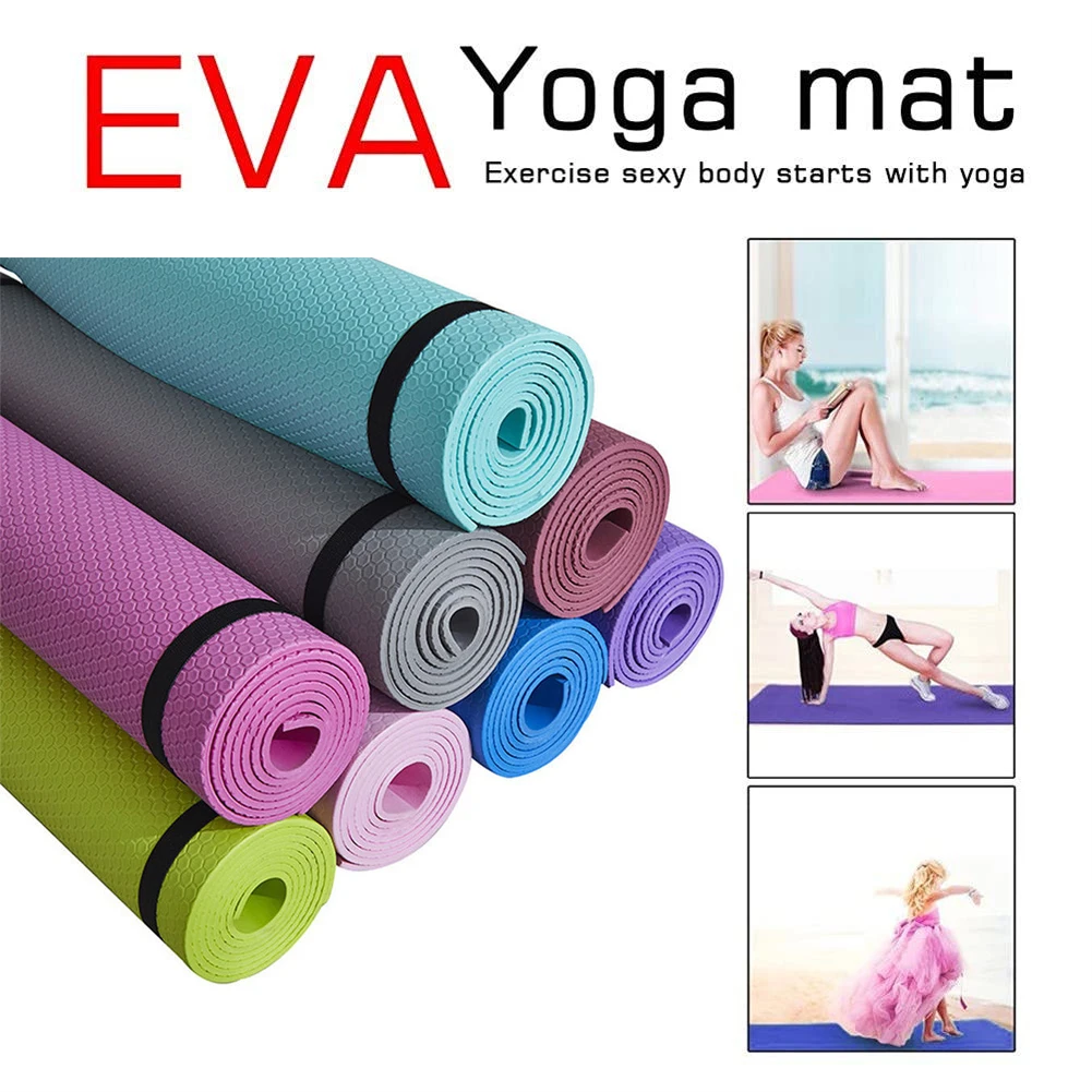 Paidu Manufacturer Bsci 3mm6mm Antiskid Yoga Mat Custom Exercise Eva