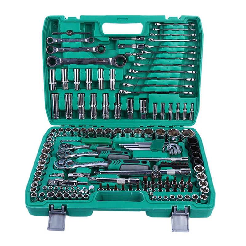 メンテナンス Sokcket wrench set 151 Pcs Socket Wrench Set - Chrome Vanadium Car Repair Tool Kit