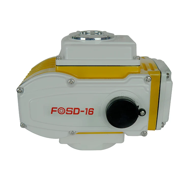 High Torque Control Regulating Electric Rotary Actuator 24vdc High