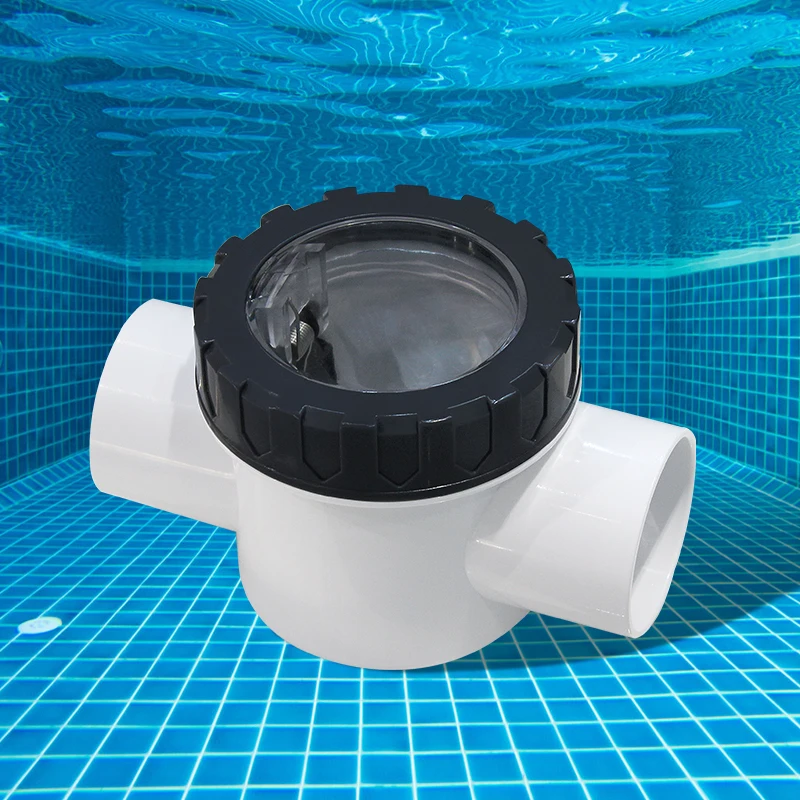 Abs Material One Way Flapper Pool Check Valve 2 Inch For Swimming Pool