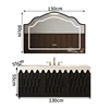 130cm Integrate Stone Countertop with Ceramic Sink+smart mirror