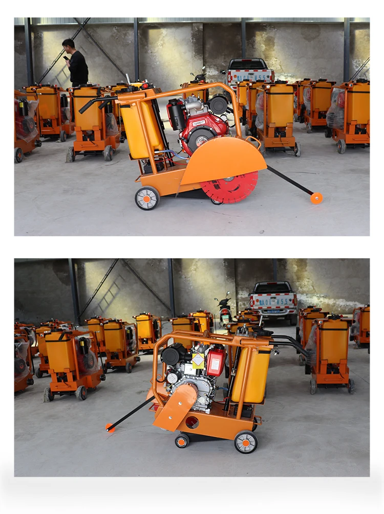 Used Asphalt Road Pavement Cutting Machine Disc Concrete Floor Cutter ...