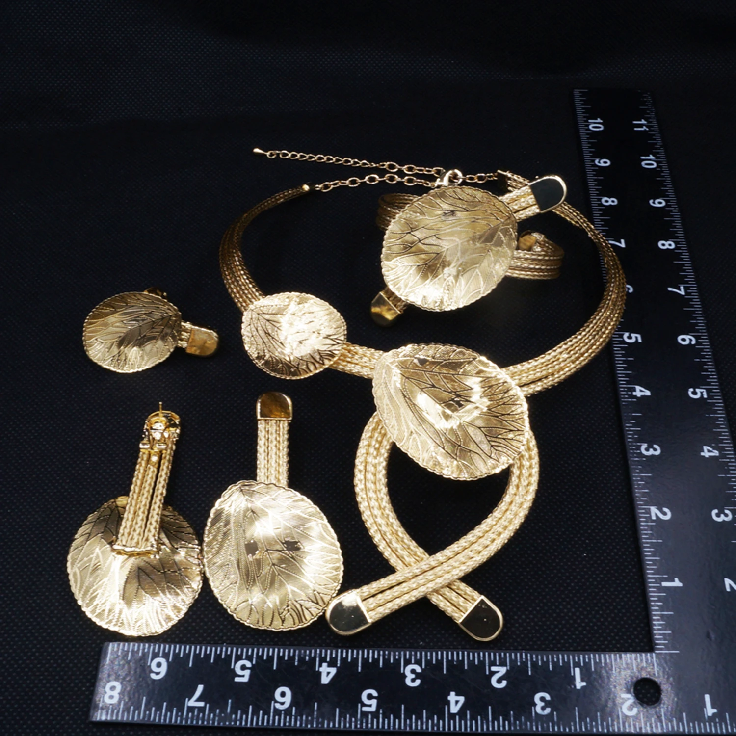 Zhuerrui High Quality Gold Jewelry Sets Beautiful Durable