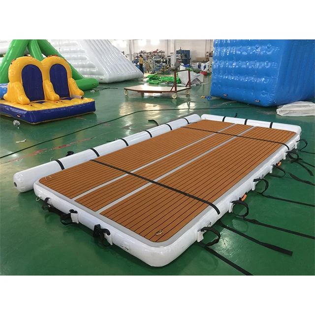 Buoy Floating Dock Water Park Inflatable Floating Water Play Mat House