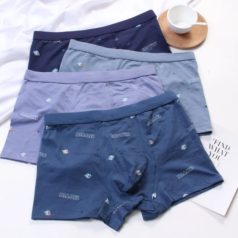 Factory Direct Men's Fashion Printed Underwear Comfortable No