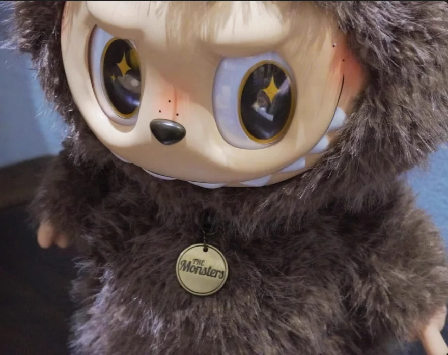 Genuine Original Zimomo 58CM Doll Stuffed Plush Toy Labubu Figure