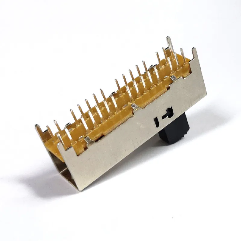 Pcb Panel Single Pole Slide Switch 30 Pin 4 Position Slide Switch