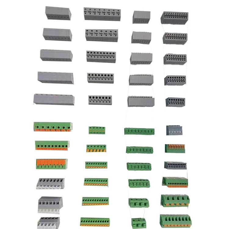 Kefa 3ピンターミナル KF142R-5.08 高品質電気ターミナルブロック スプリングターミナルブロックコネクタ