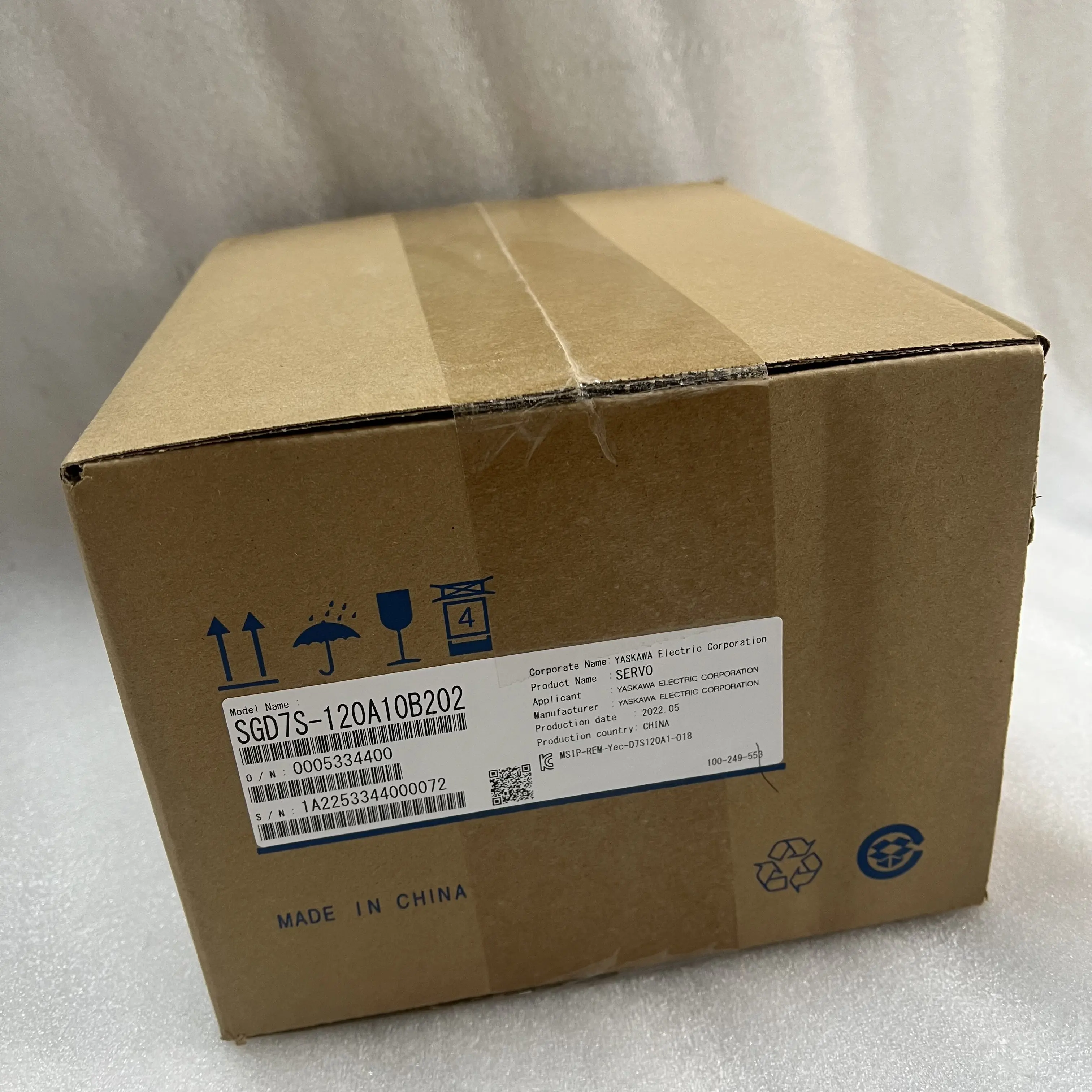 YASKAWA AC Servo Drive SGD7S-120A10B202