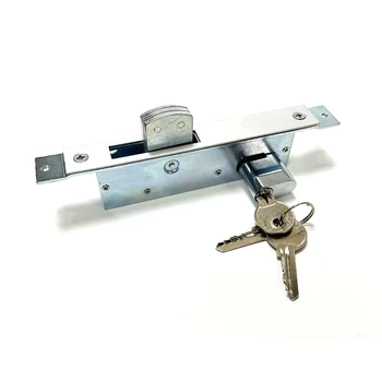 Best Quality Galvanized Small Sliding Mortise Door Lock Steel Door Sliding Lock for Office Bedroom Modern Furniture Lock