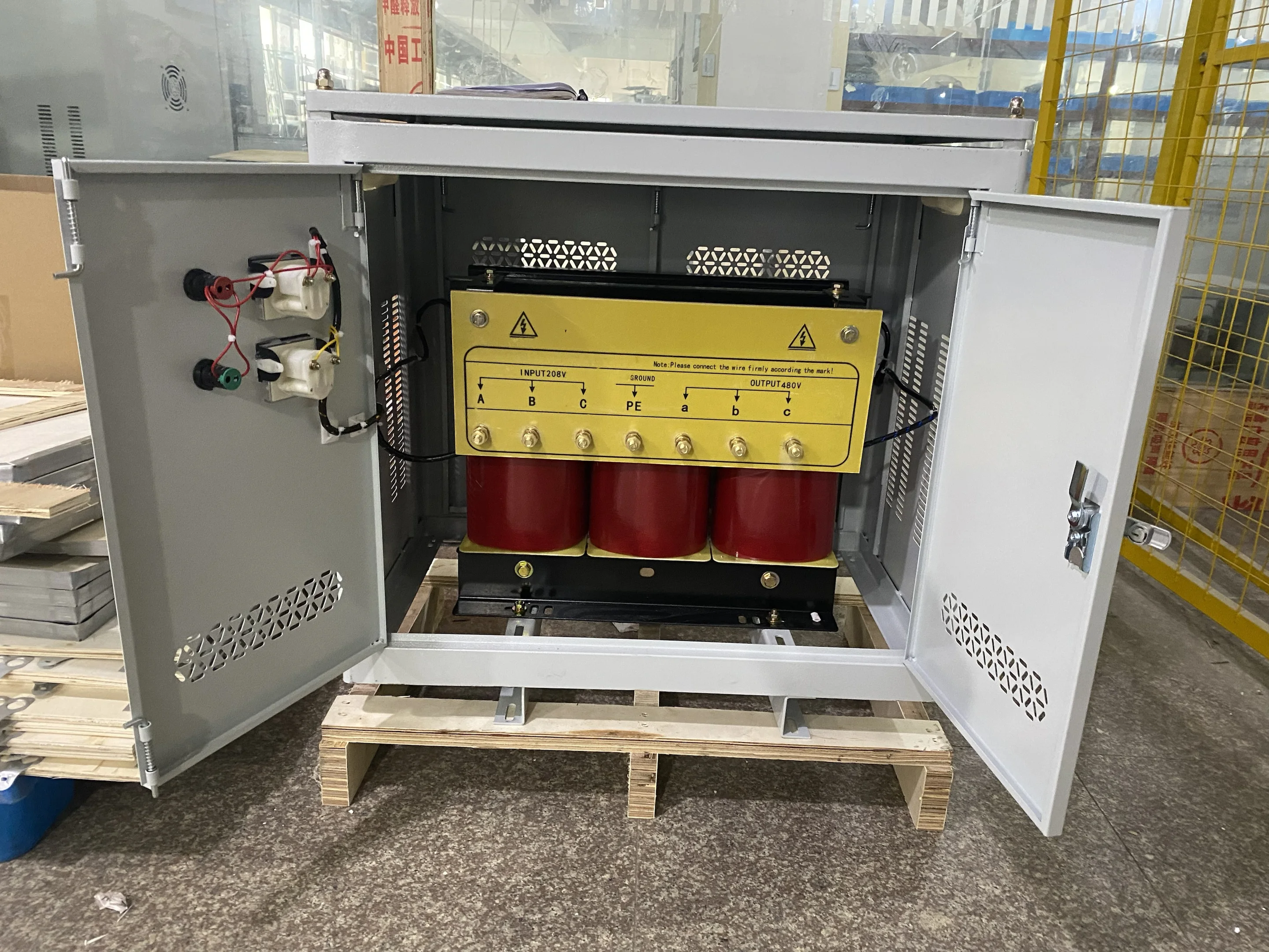 75KVA Three Phase Isolation 3 Phase Transformer 600V 480V 440V 400V to 220V 230V 380v 60Hz Step Down Transformer