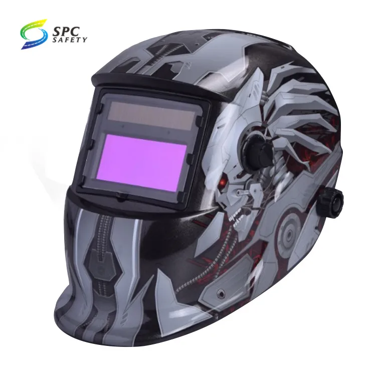 Casque De Soudage Automatique ALLOMN Solaire - Assombrissement DIN 4-13
