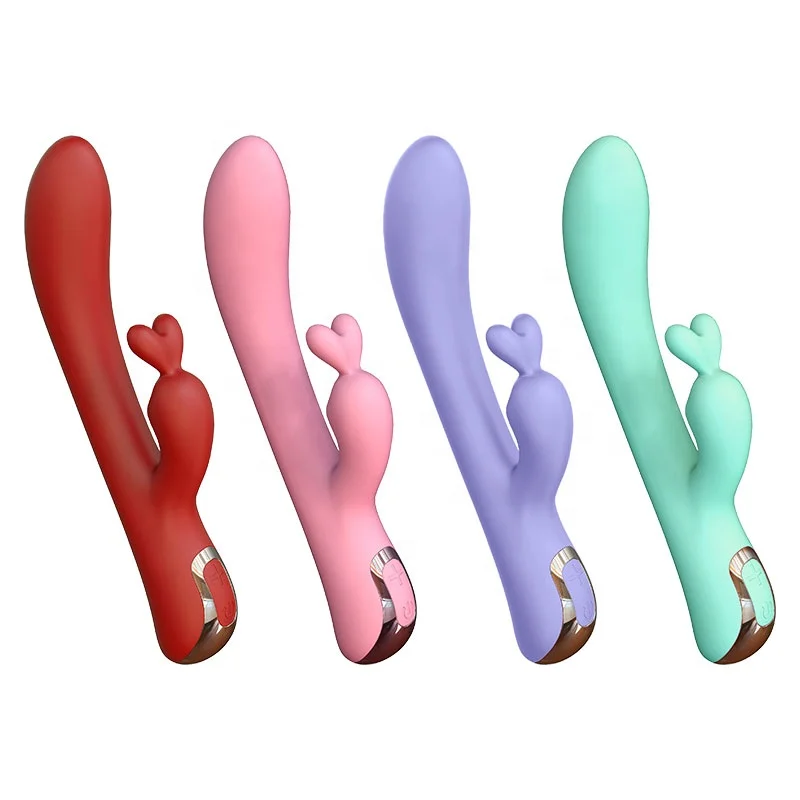 Waterproof Personal Dildo G Spot Rabbit Vibrator Adult Sex Toys with Bunny Ears for Clitoris Stimulation168006