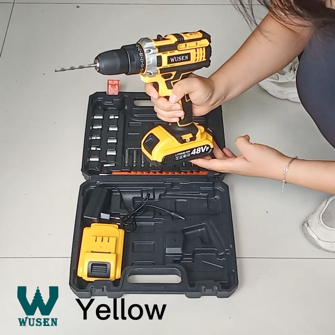 Diy Cordless Drill Power Screwdriver Multi Function Charging Electric