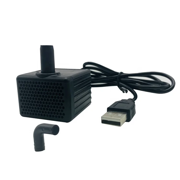 High Quality Low Power Consumption 1W Centrifugal Electric Brushless Micro Dc 5v USB Submersible Pet Drink Water Fountain Pump