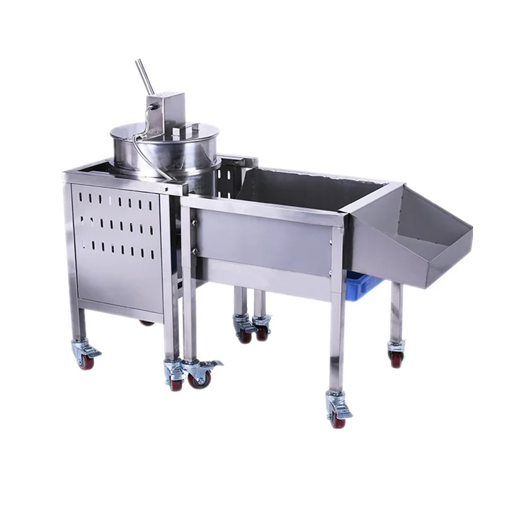 Автоматическая машина для приготовления попкорна в форме шара по лучшей цене, коммерческий чайник для попкорна