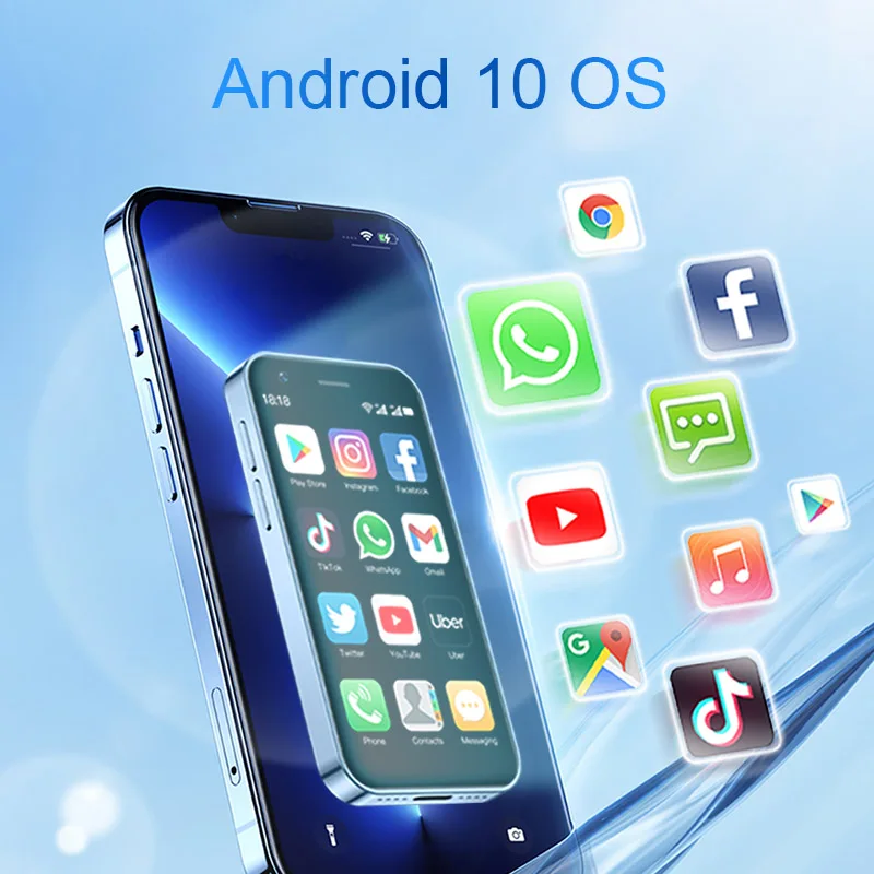 SOYES XS16 Big Battery Android 4G Mobile Phone Dual SIM Mini Smartphone