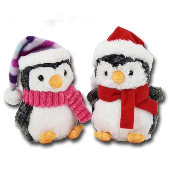 penguin christmas teddy