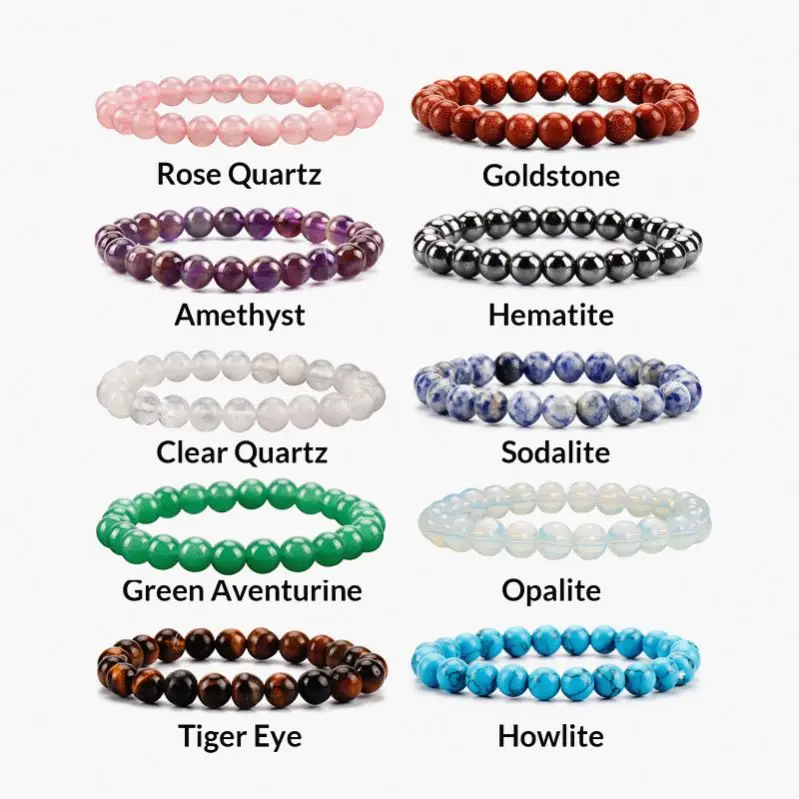 Healing Bracelets for Women Crystal Bracelets for Teen Girls Anti-anxiety  Beaded Bracelets Birthday Gifts for Women Rose Quartz Crystal Bracelets for  Protection Christmas Retirement Gifts Teen Girls Gifts Trendt Stuff :  Amazon.ca: