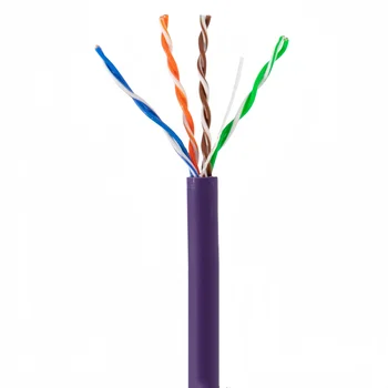 Category 5e U/UTP Cable 24AWG PVC Jacket 4 Pair CAT5e U/UTP (unshielded) 305m in Box