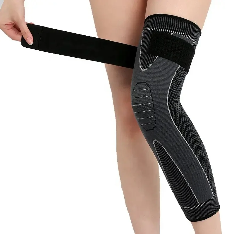 2023  Compression Leg Sleeve for Basketball Volleyball Weightlifting Knee Compression Sleeves