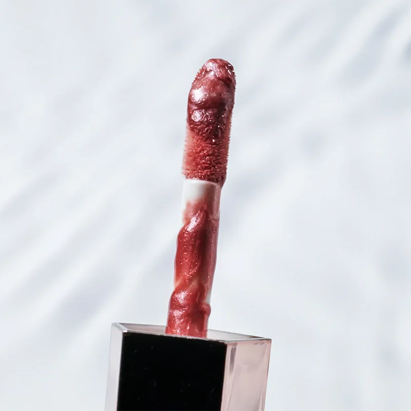 H266 тюбики для блеска для губ с индивидуальным логотипом тинт для губ жидкая нюдовая помада стеклянный зеркальный блестящий блеск для губ цветной макияж женская косметика