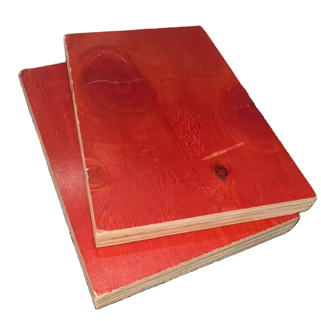 8-20MM Red Building Plywood with Eucalyptus Pine Mixed Inner Core Material for Building Construction Wall Construction