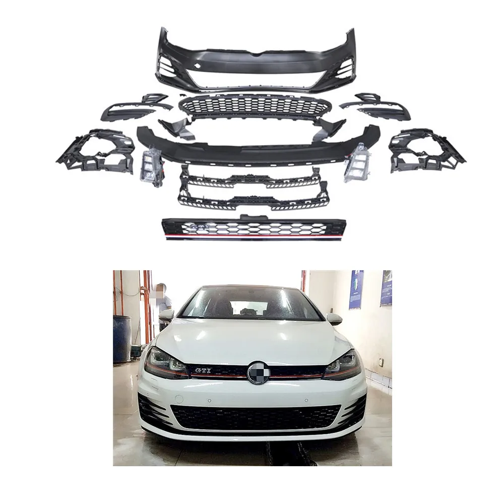 Automotive Parts Golf 7 Body Kit Front Bumper For Volkswagen Vw Golf 7