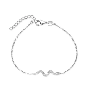 POLIVA Sterling Silver Gold Plated Snake Chain Bracelets