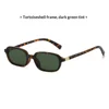 TORTOISESHELL FRAME/ DARKGREEN TINT