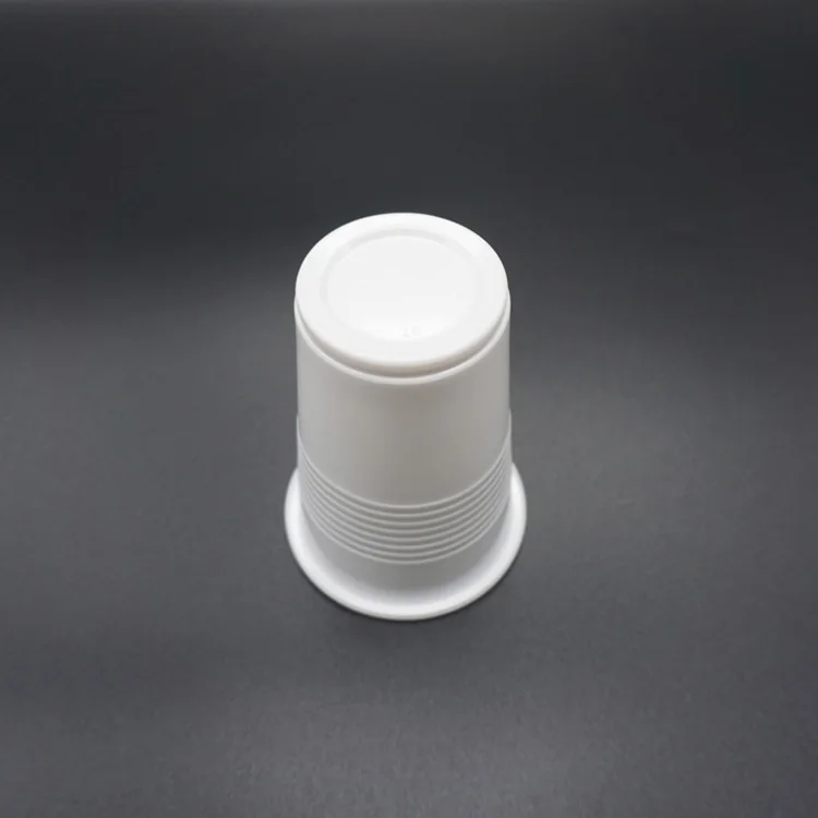 
Odm 12Oz/360Ml пищевой класс круглая форма белый полипропилен Ресторан пластиковая чашка от производителя 