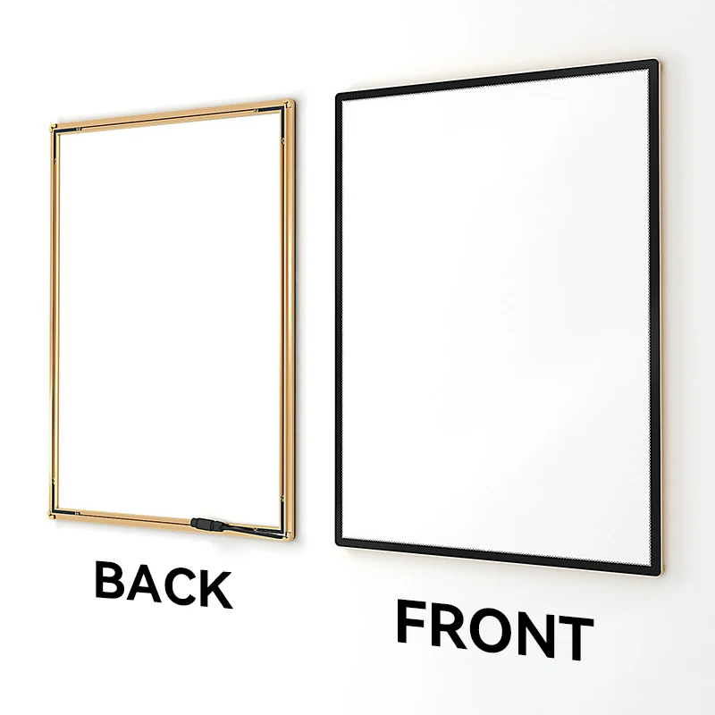Led Ultra Slim Light Box A1 A2 A3 A4 Aluminum Picture Poster Frame Tempered Glass Advertising Light Box