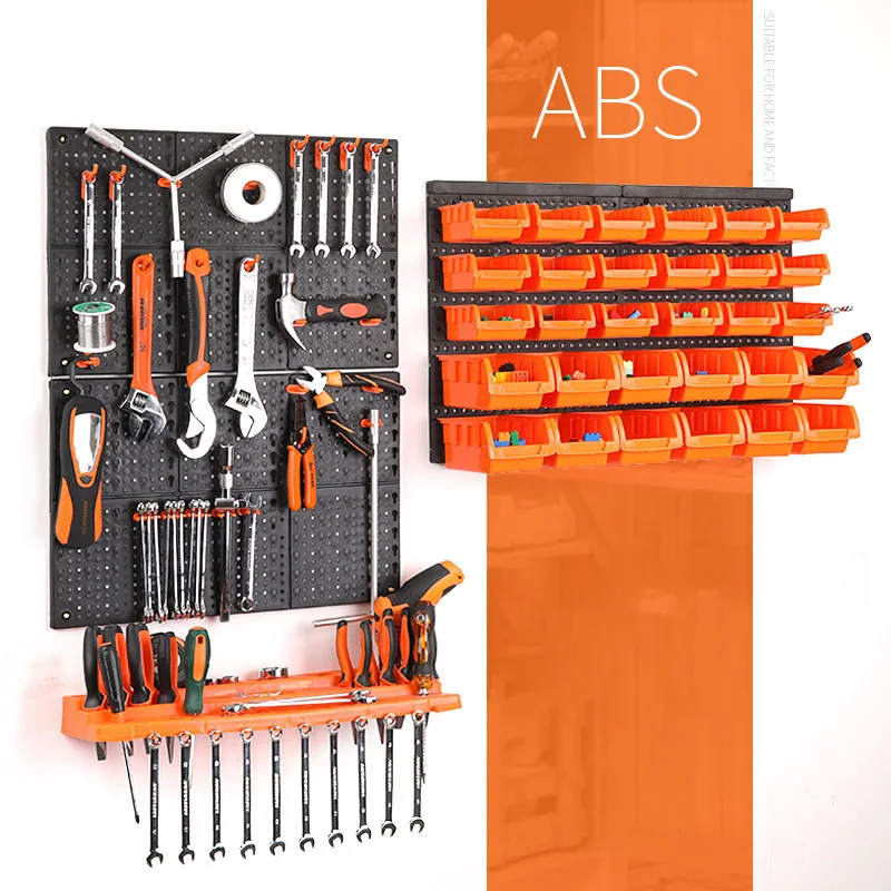 Peg Board Shelf Tool Organiser Garage Wall Rack Panel Hanging Storage Shed