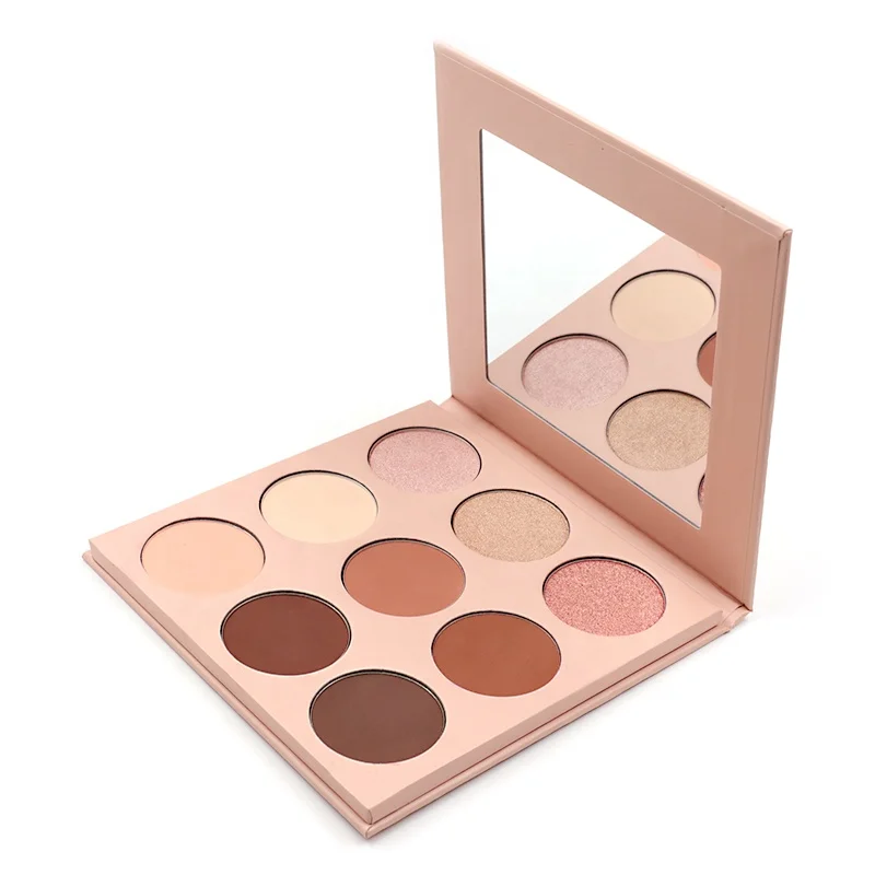 9 Colors Contour and Highlighting Powder Foundation Palette Contouring Makeup Palette