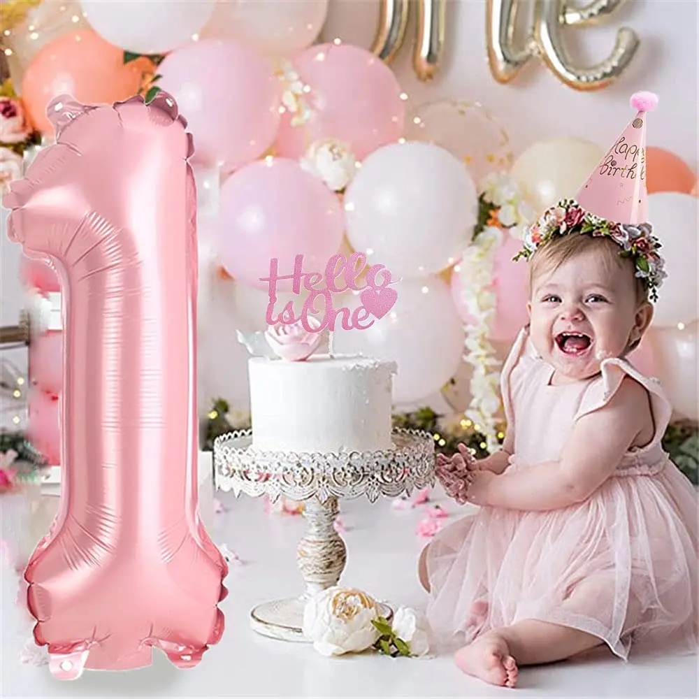 Decorazioni Per Il Prio Copleanno Di Baby innie ouse Palloncino 1