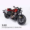 32346 harley-davidson 2024 sportster s rosso metallizzato