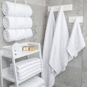 Wholesale High Quality Hotel Bath Towel 100% Combed Cotton Organic Woven Skin-Friendly Solid Color Eco-Friendly Quick Dry Home