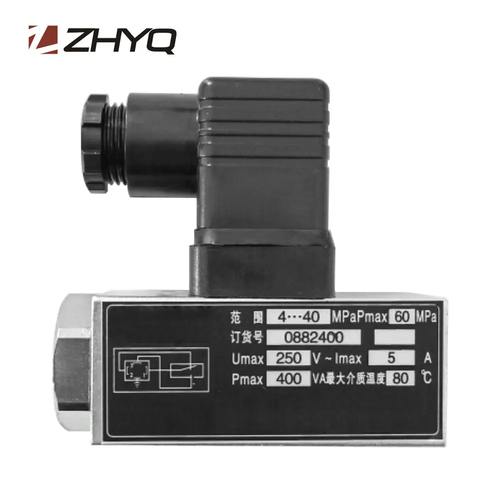 Low Pressure Diaphragm Pressure Switch For Neutral Gas Air Water Hydraulic Oil Light Fuel Oil 1011