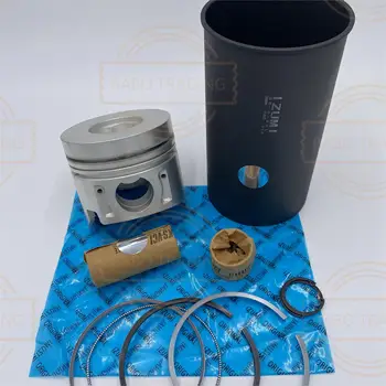 Mitsubish ROSA bus engine parts 4DR5 cylinder liner kit piston 4DR51 engine repair parts