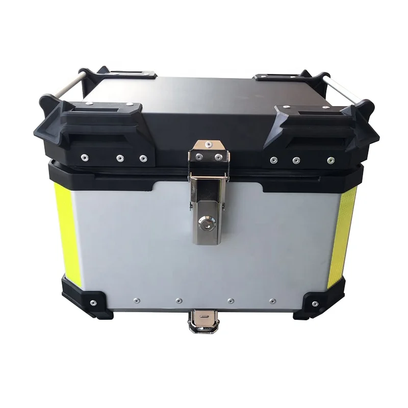 Универсальный мотоциклетный 45-литровый задний верхний ящик для хранения в багажнике шлем багажа Ящик ключей Honda yamaha nmax155