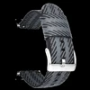 Black Grey+Silver Buckle