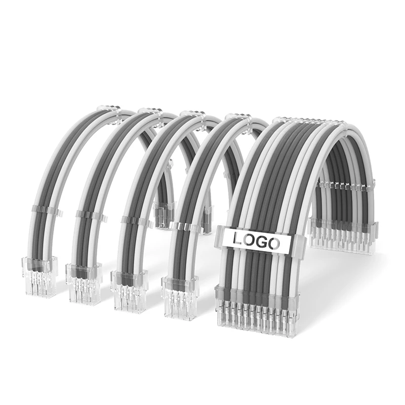 Cable Extension Cord Sleeved Psu Extension Sleeve Cable Power Supply Cable Psu Cpu Rtx Atx Kit