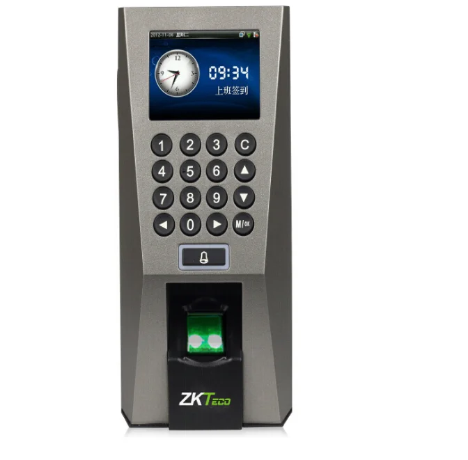 F18 Biometric Fingerprint Rfid Access Control Time Attendance Terminal 