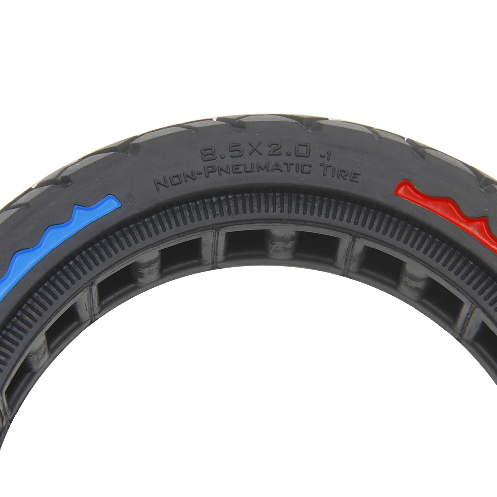 8.5*2.0 Color Off-road Solid Tyre 8.5 Inch Tire for Xiaomi M365/ Pro/Pro2/ 1S Scooter Spare Parts Trottinette Patinet