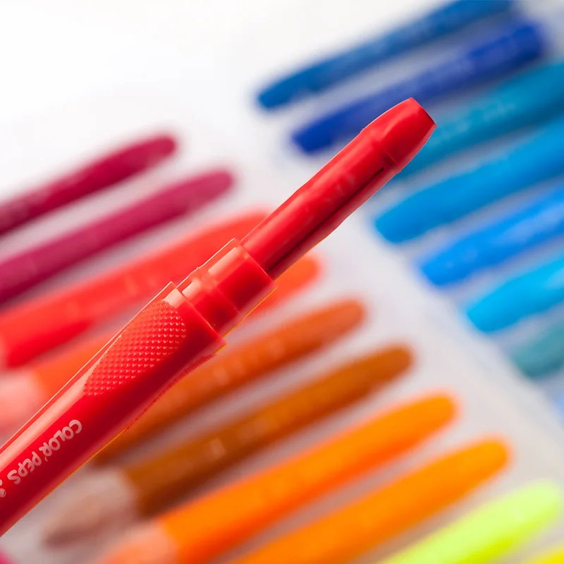 Набор водорастворимых карандашей для рисования маслом, 12/24/36/48 цветов